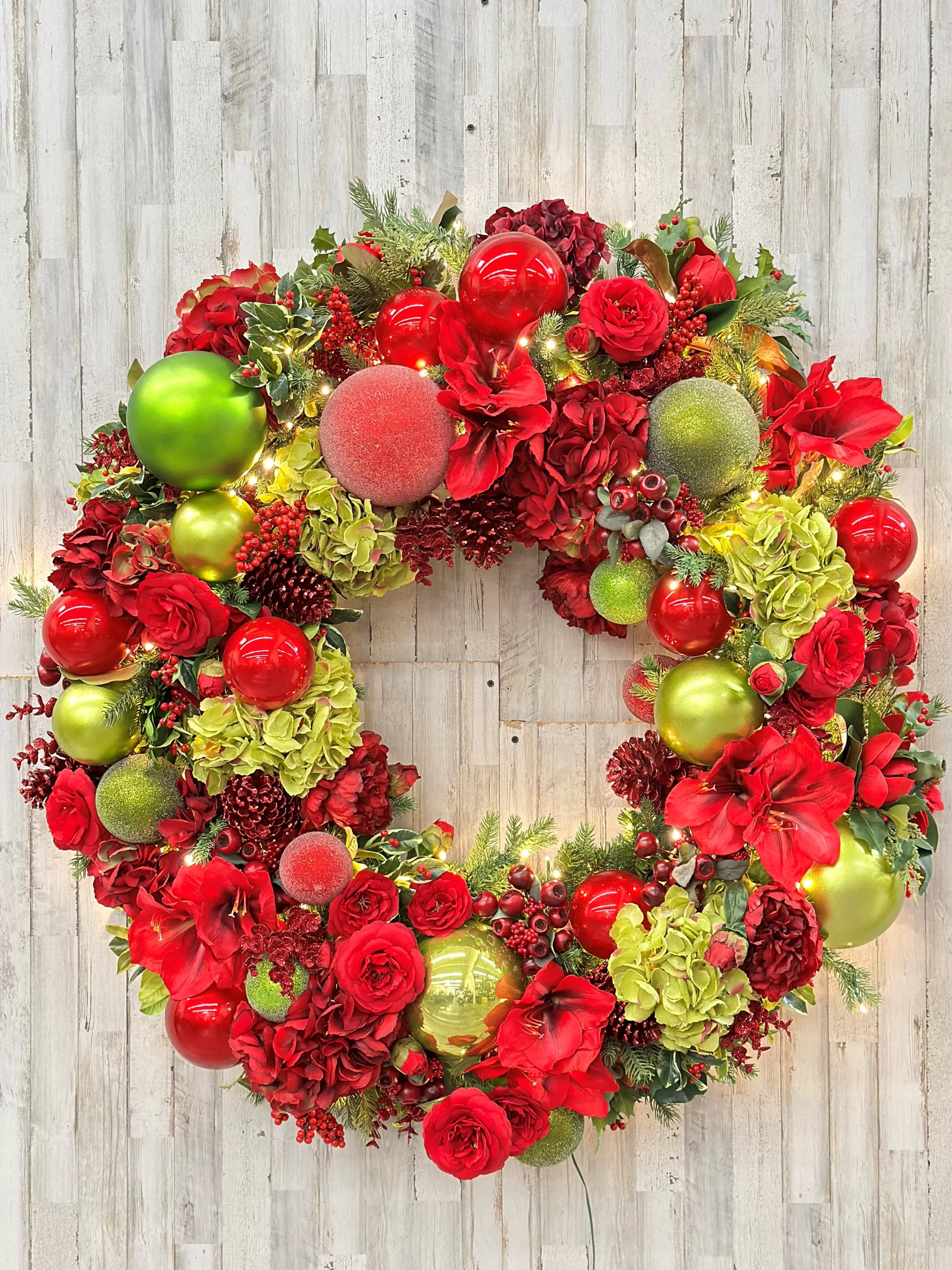 New American Holiday Deluxe Wreath 42" Our Favorite Holiday Decor