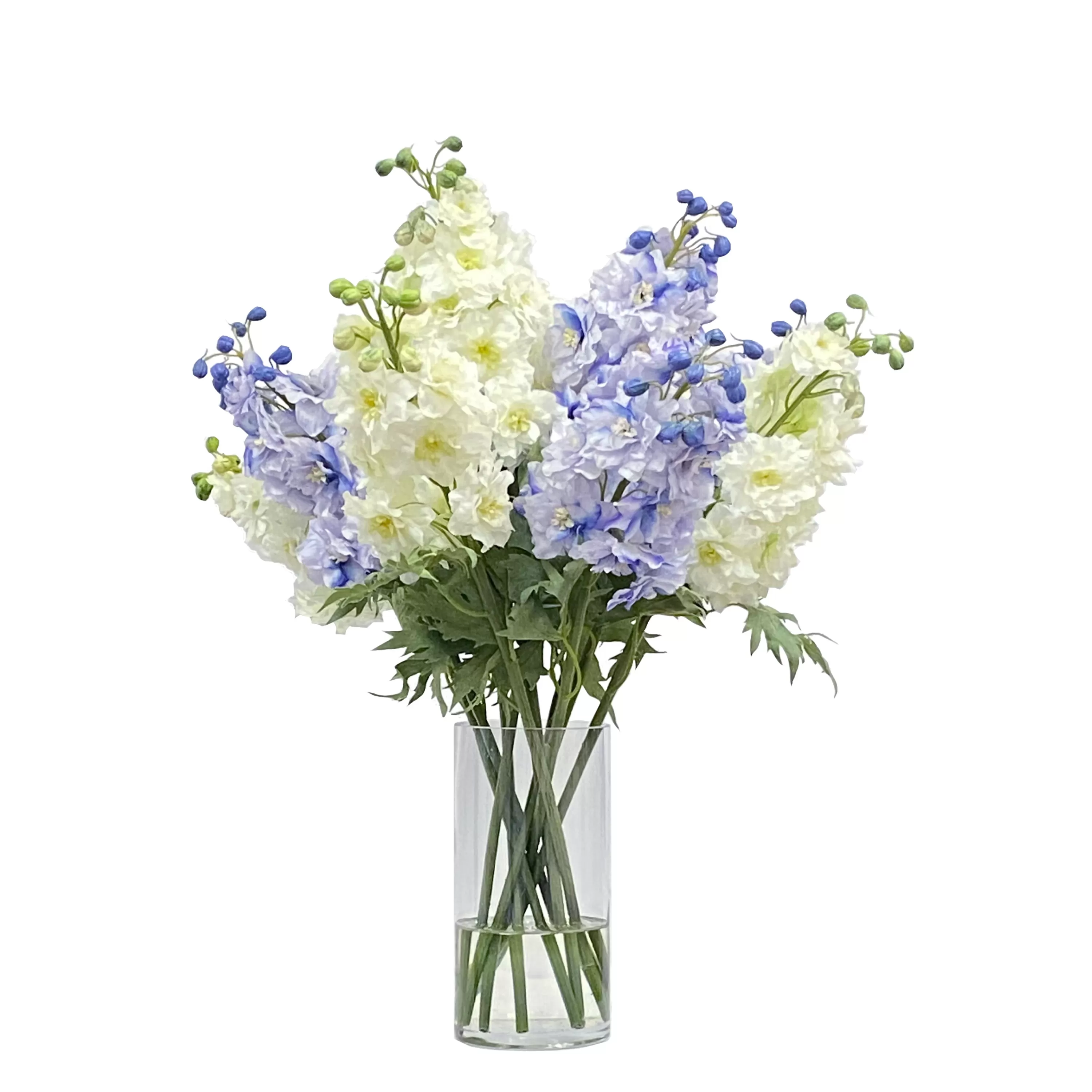 Sale Delphinium in Tall Vase 28" Manhattan