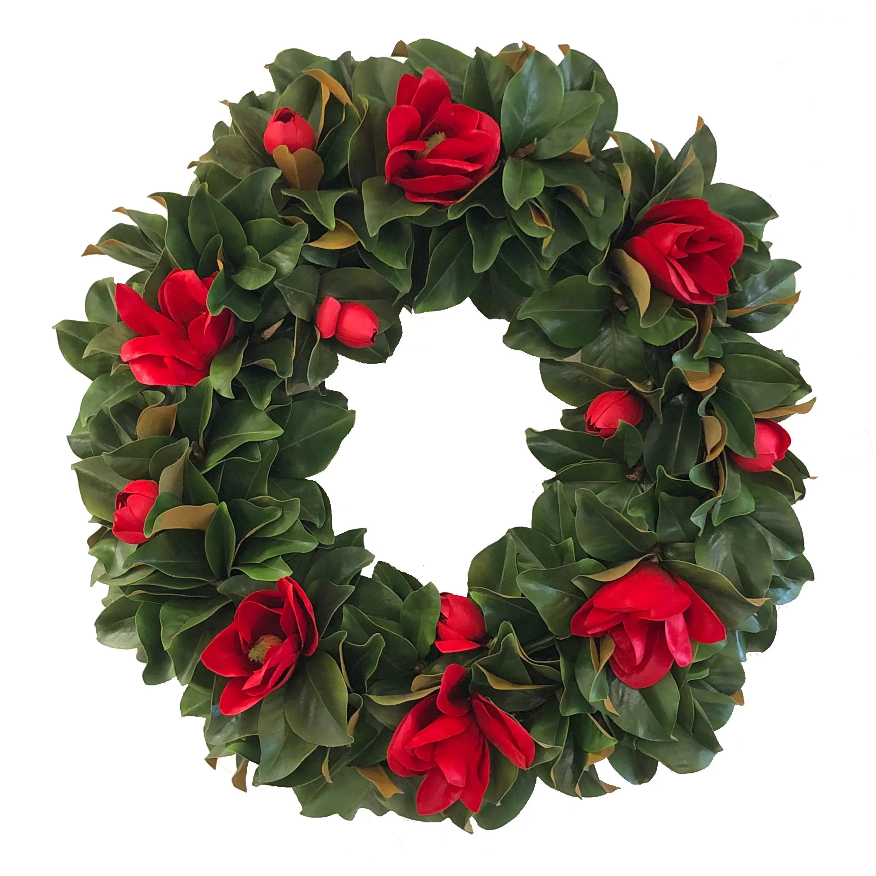 Best Deluxe Magnolia Mix Wreath 36" Wreaths & Garlands | Wreaths & Garlands