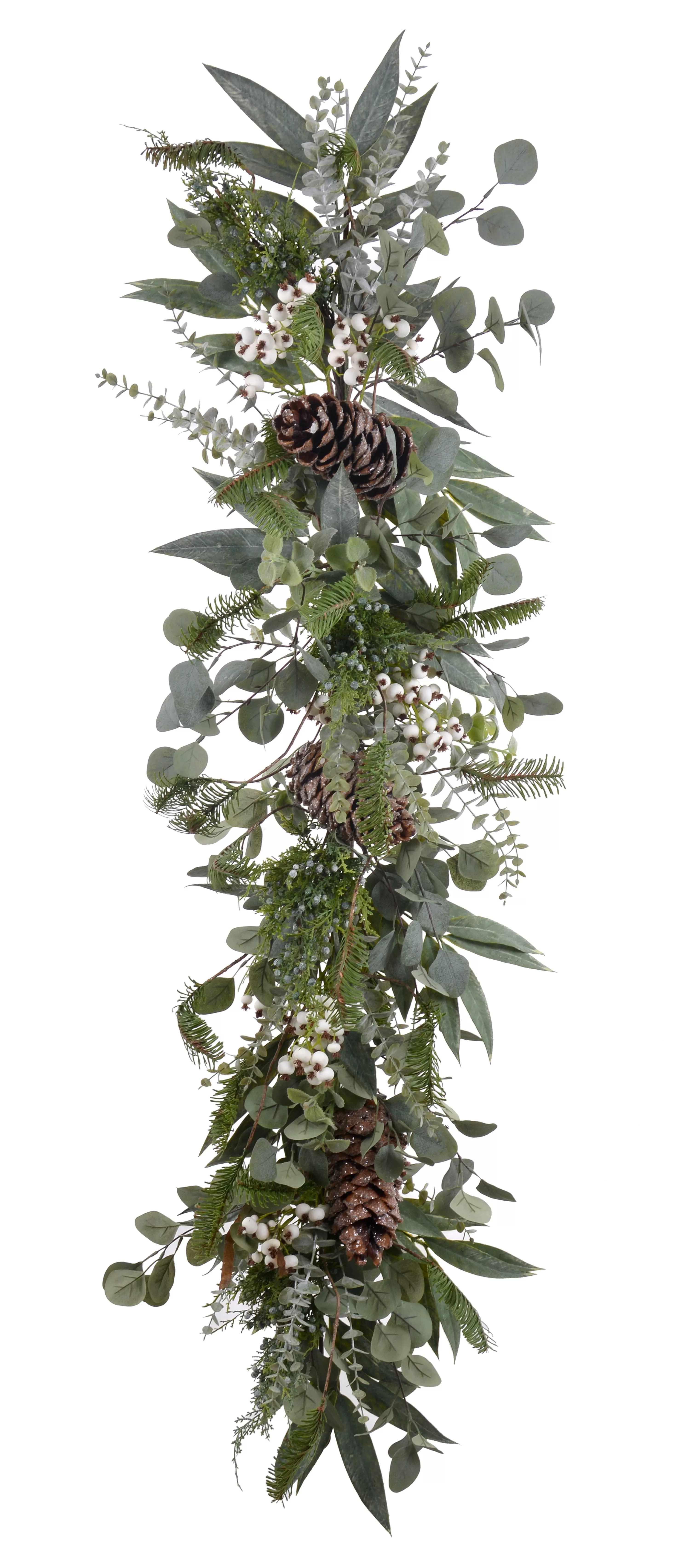 Store Eucalyptus Holiday Garland 5' Wreaths & Garlands | Wreaths & Garlands