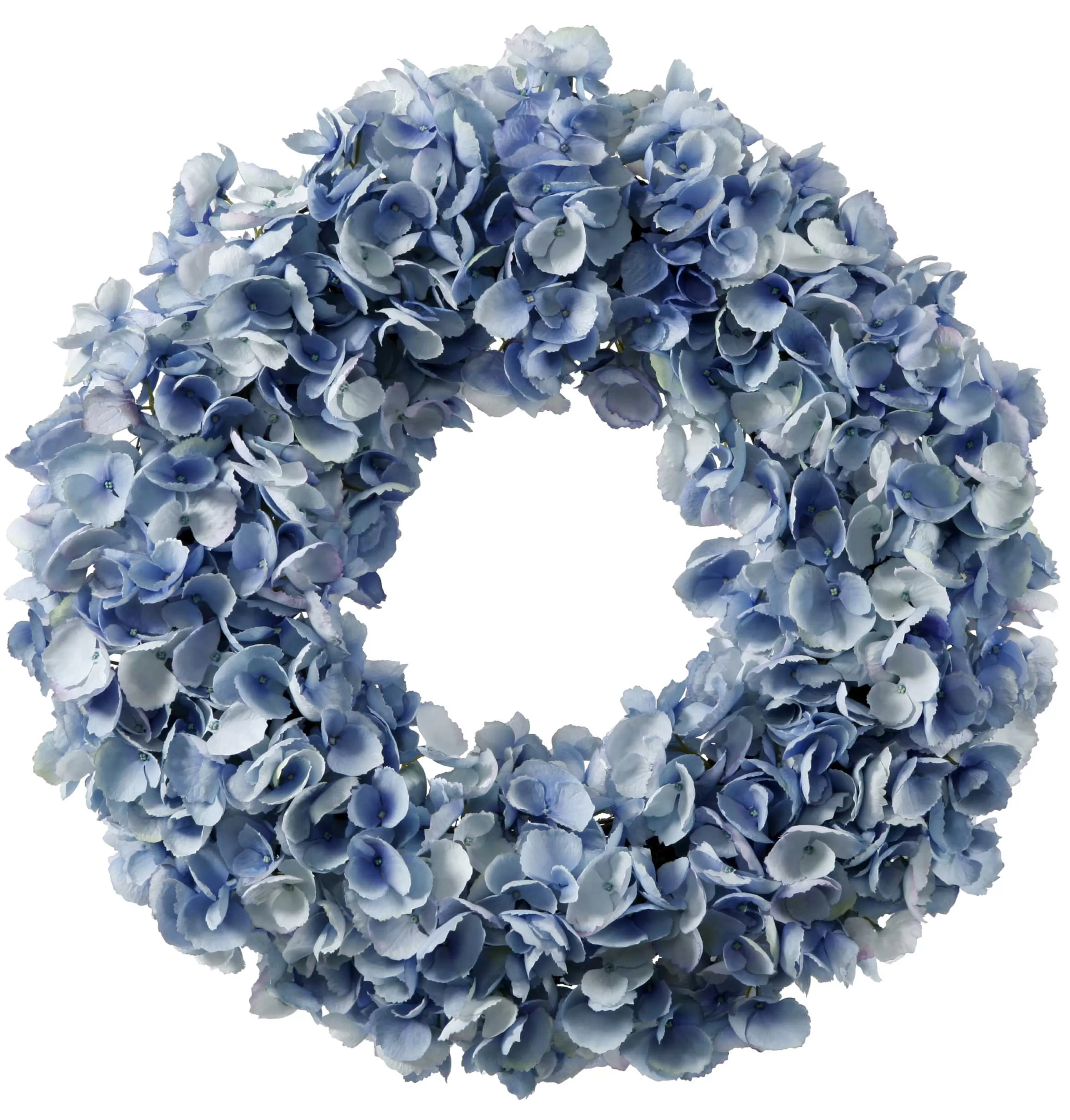 New Faux Dried Hydrangea Wreath 20" Wreaths & Garlands | Wreaths & Garlands