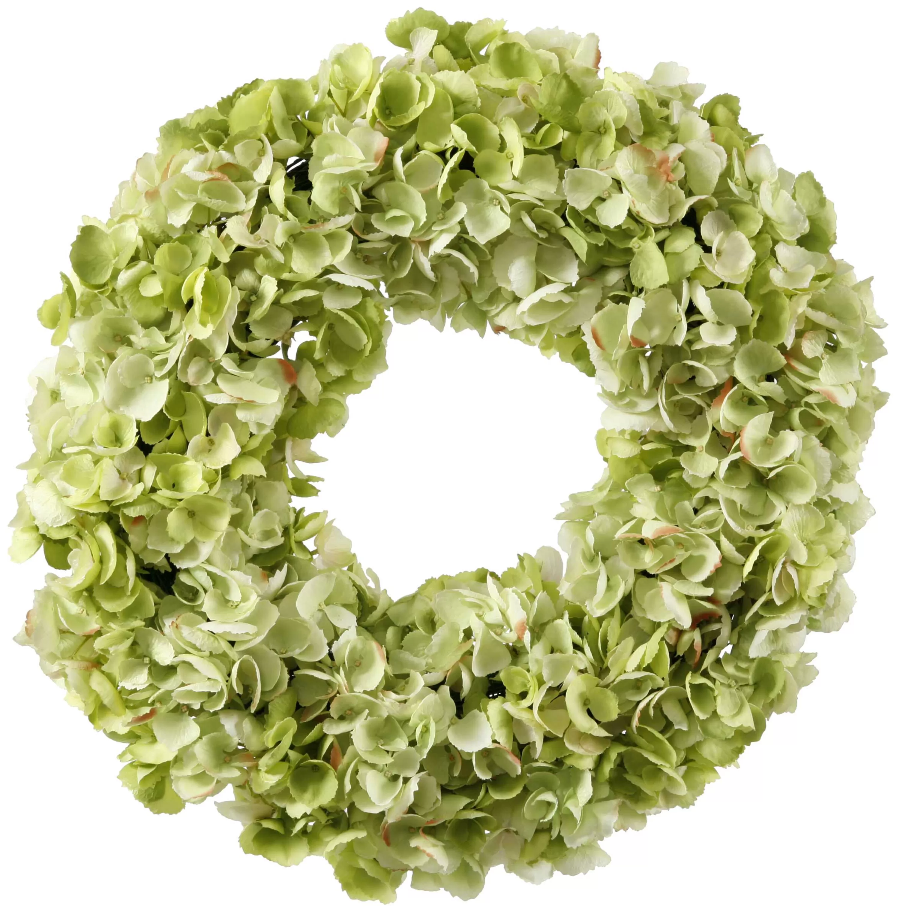 Hot Faux Dried Hydrangea Wreath 20" Wreaths & Garlands | Wreaths & Garlands