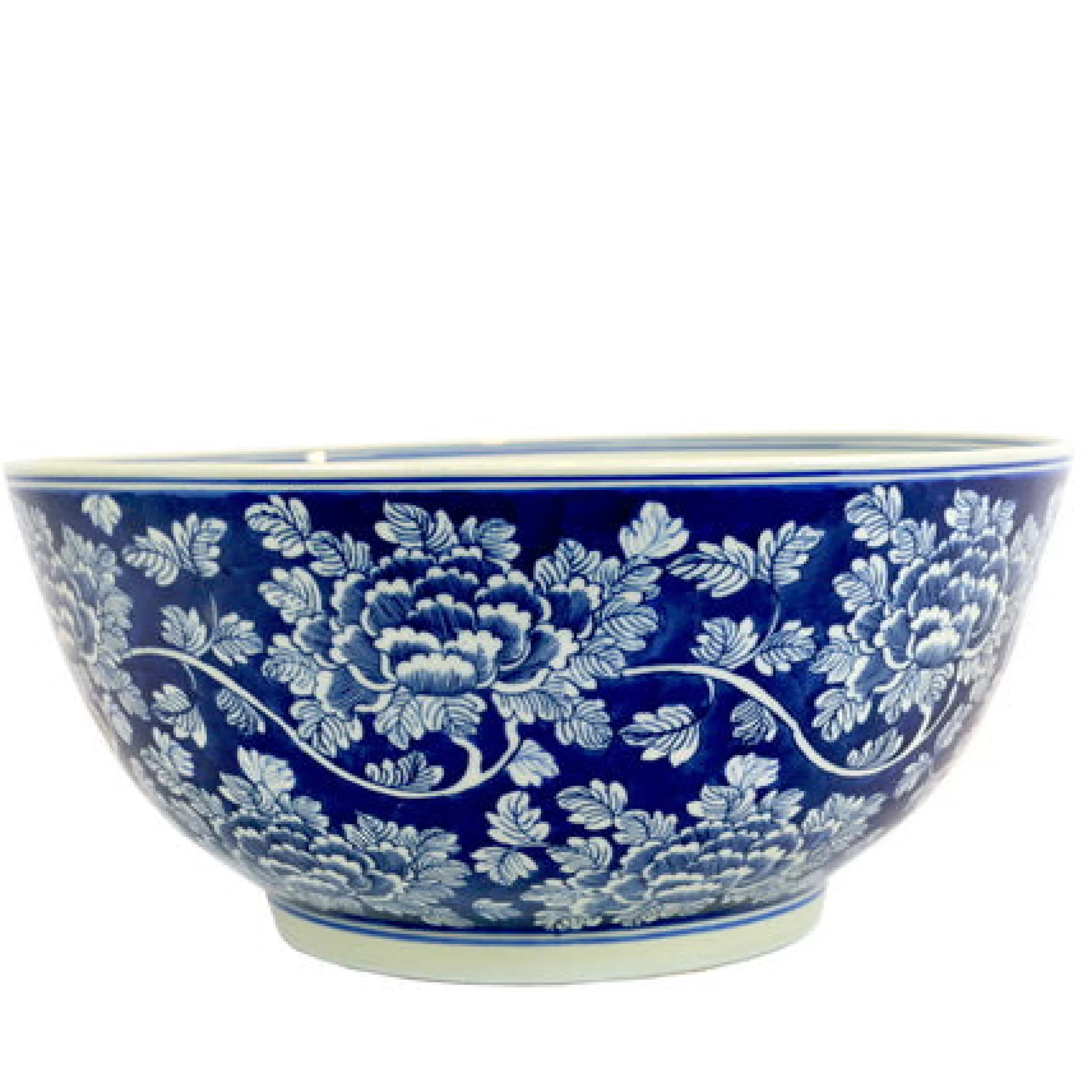 Fashion FLORAL PATTERN BOWL 7" Decorative Vases | Highland Park