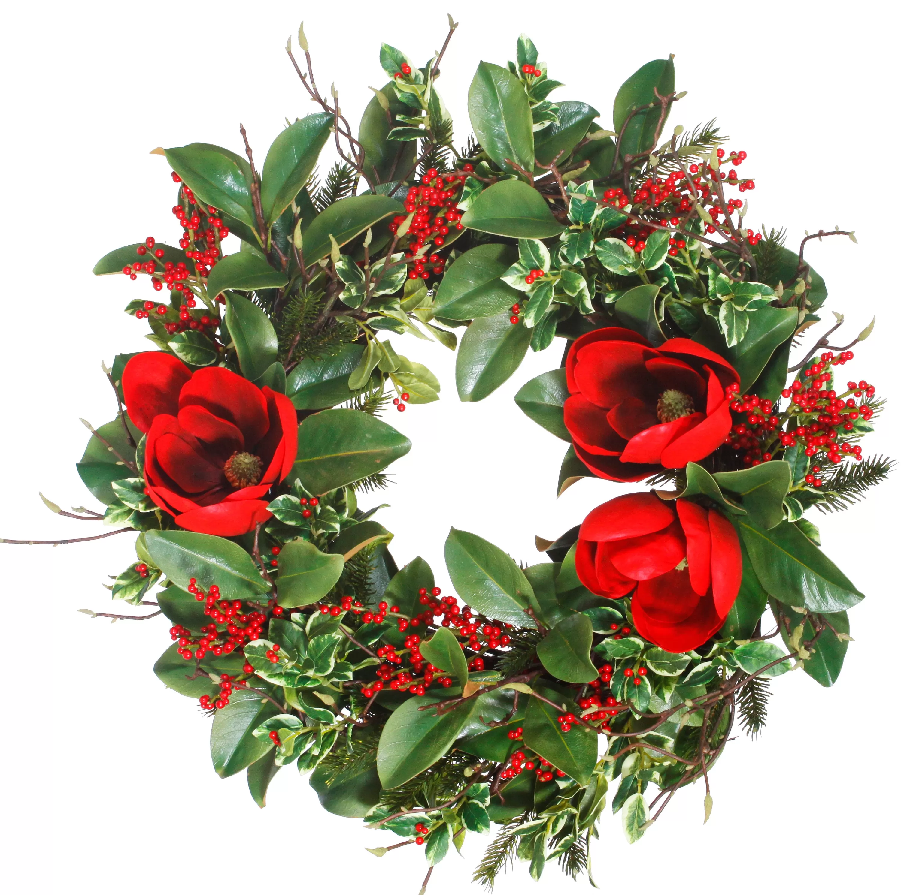 Flash Sale Grandiflora Magnolia Wreath 32" Wreaths & Garlands | Wreaths & Garlands