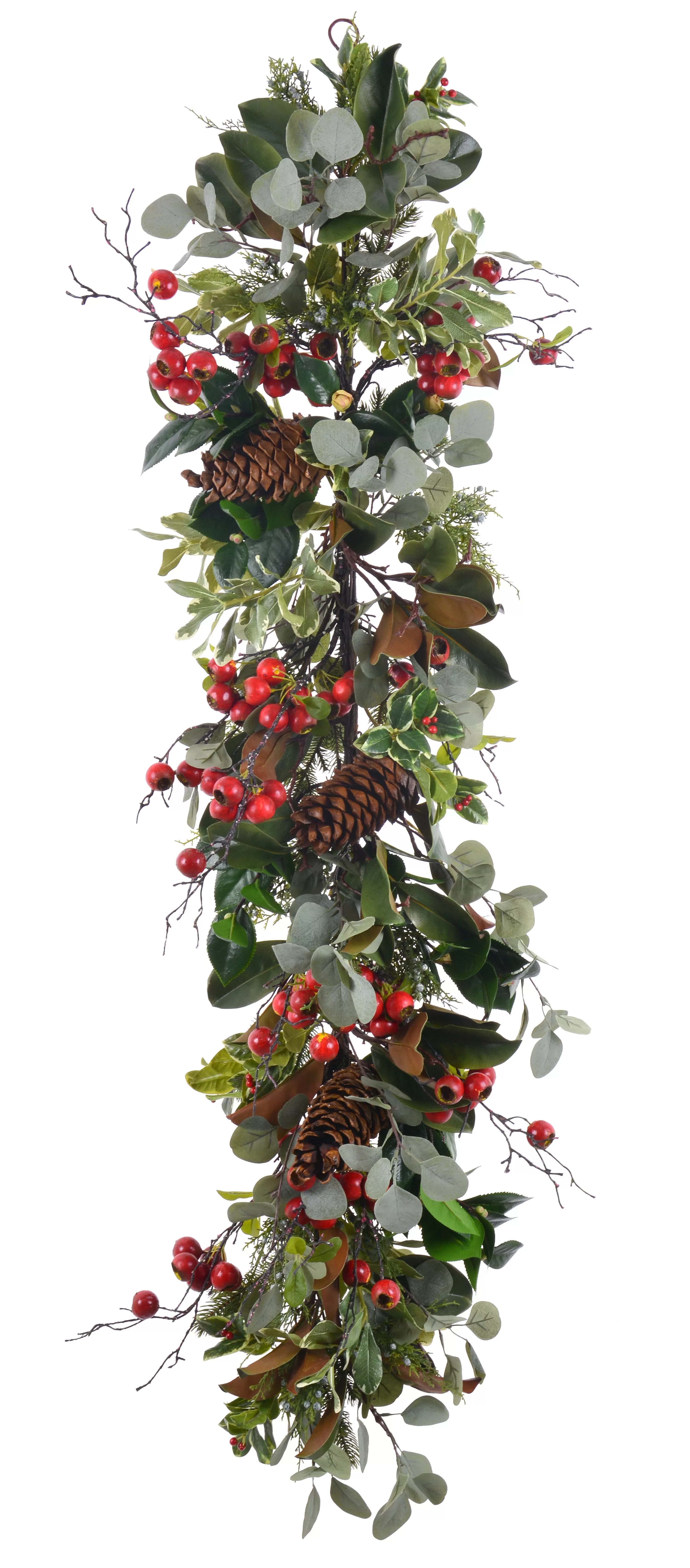 New Holiday Deluxe Garland 5' Wreaths & Garlands | Wreaths & Garlands