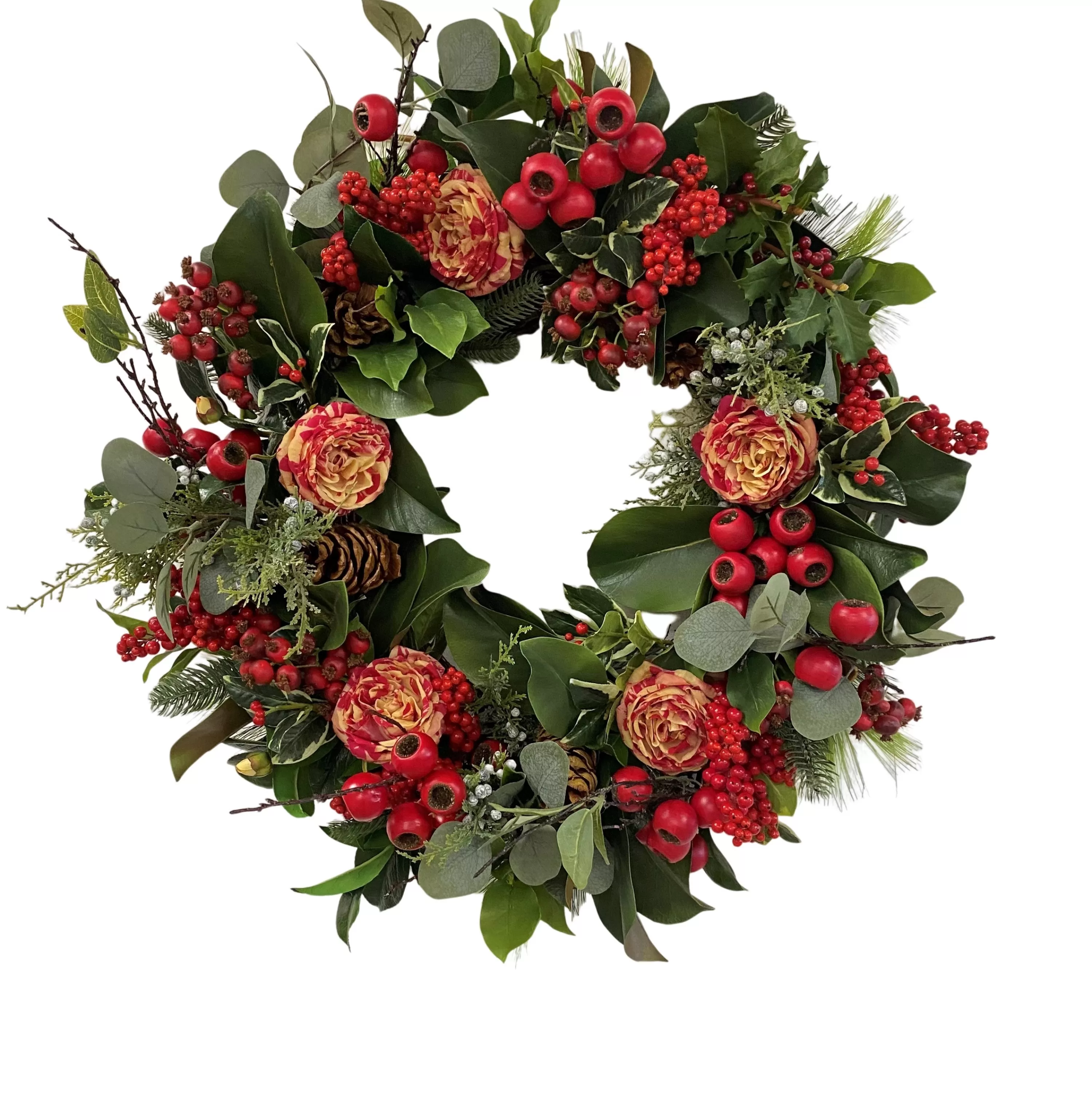 Cheap Holiday Deluxe Wreath 24" Wreaths & Garlands | Wreaths & Garlands