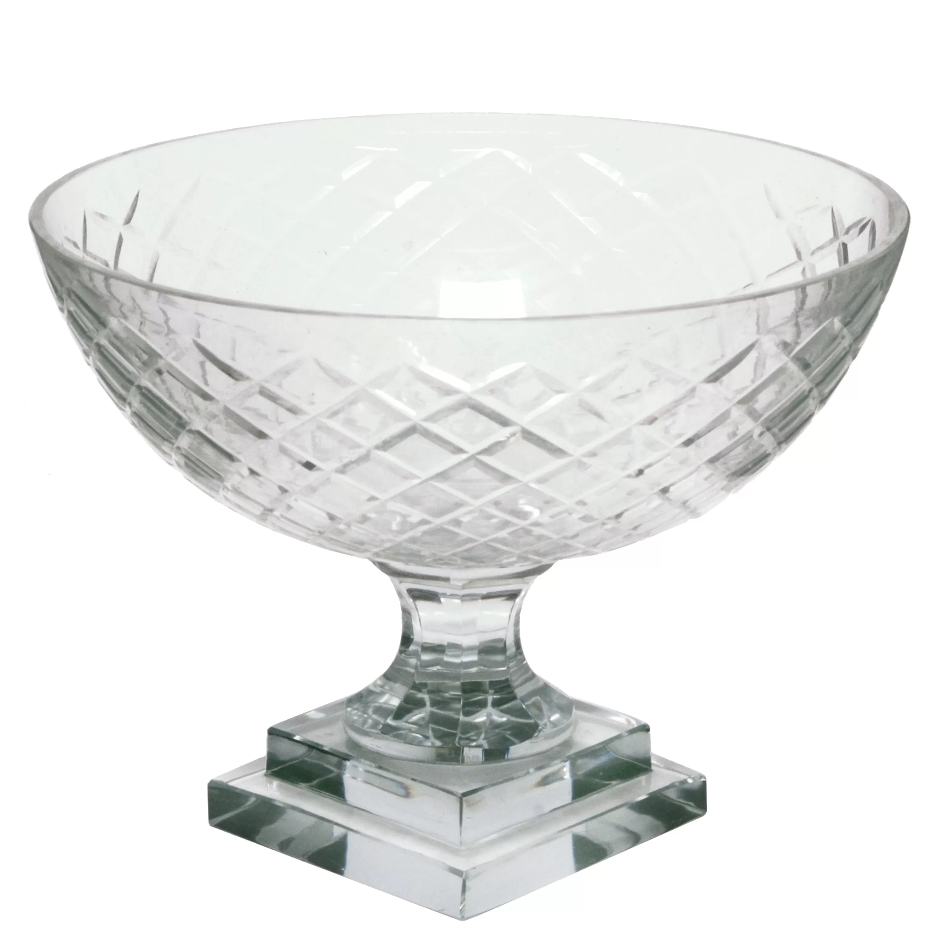 Outlet Honey Diamond Vase 8'' Decorative Vases | Bianco