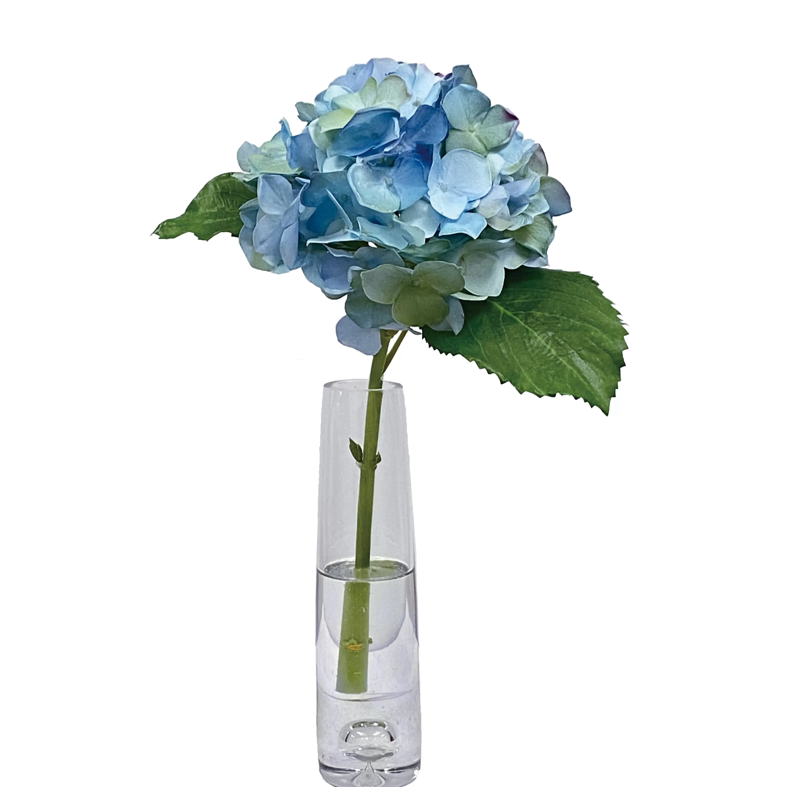 Hot Hydrangea in Vase 18" Real Touch Floral Arrangements | Vanity