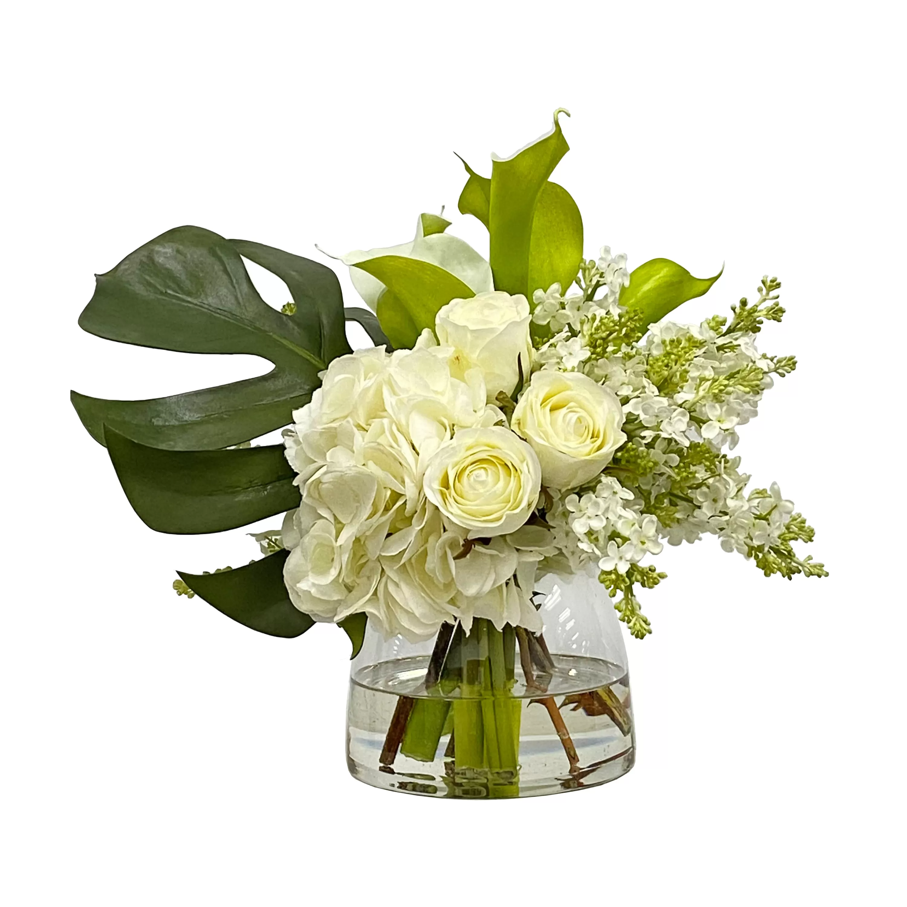 New Hydrangea Split Philo in Vase Tabletop