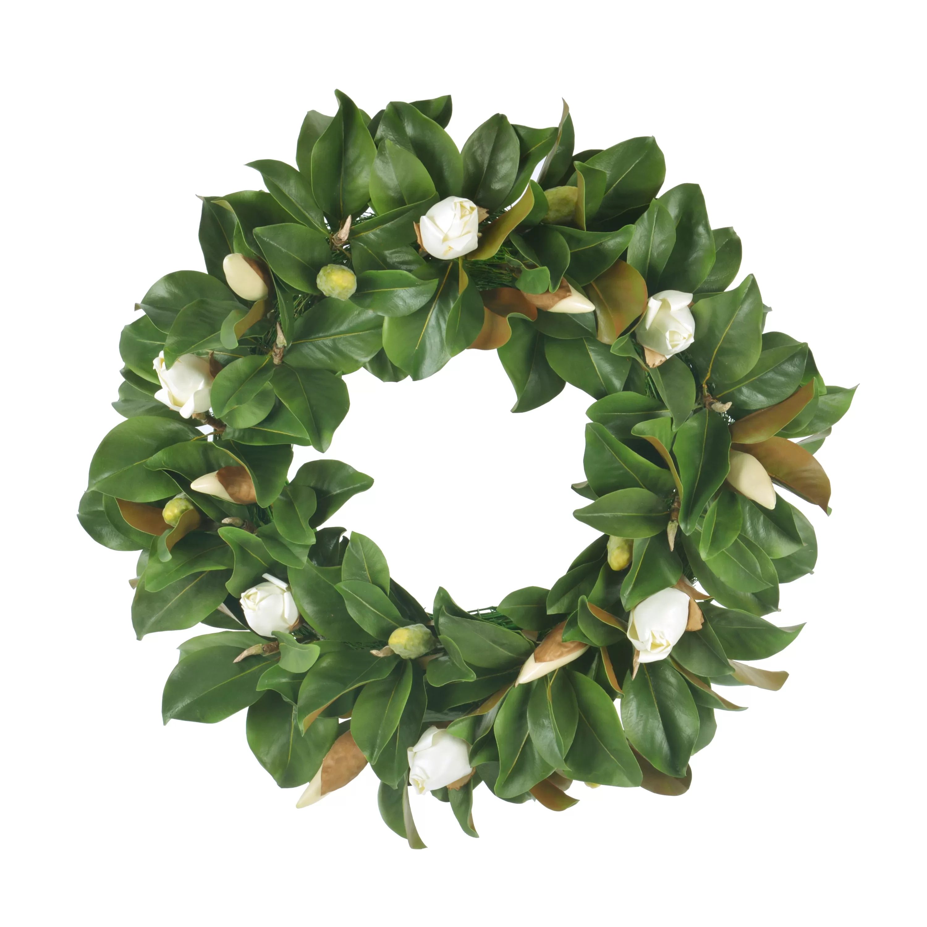 Discount MAGNOLIA BUD WREATH 30" Wreaths & Garlands | Wreaths & Garlands