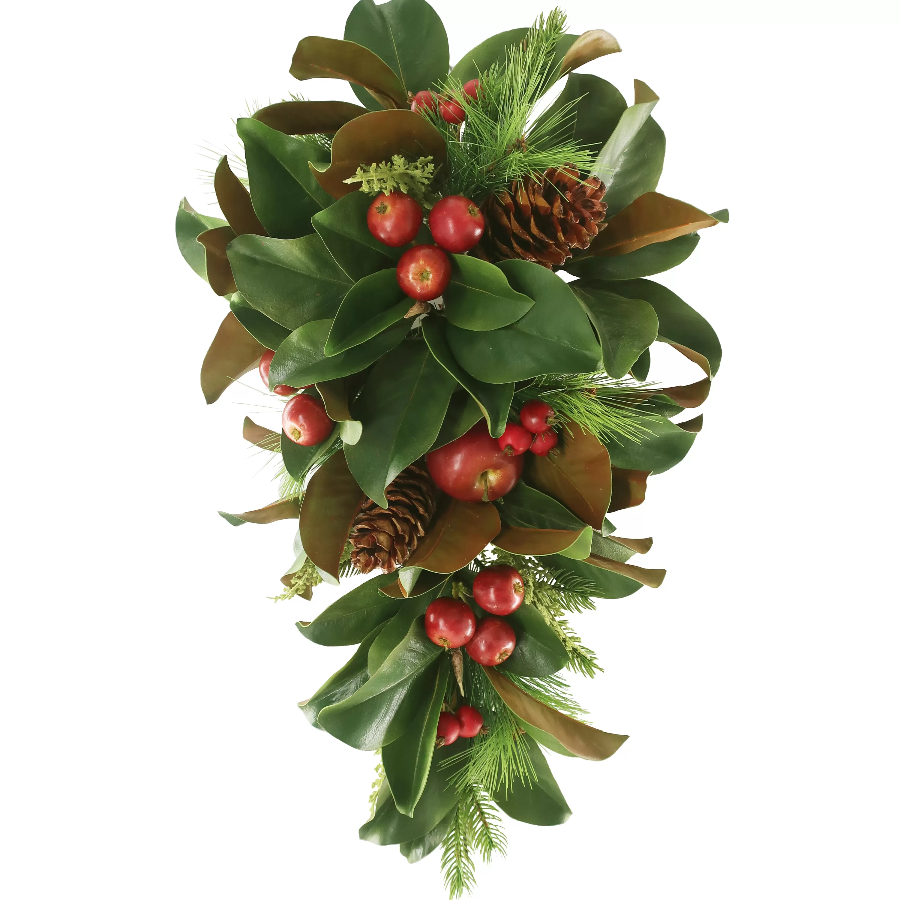 Shop Magnolia Leaf & Apple Cone 28" Wreaths & Garlands | Wreaths & Garlands