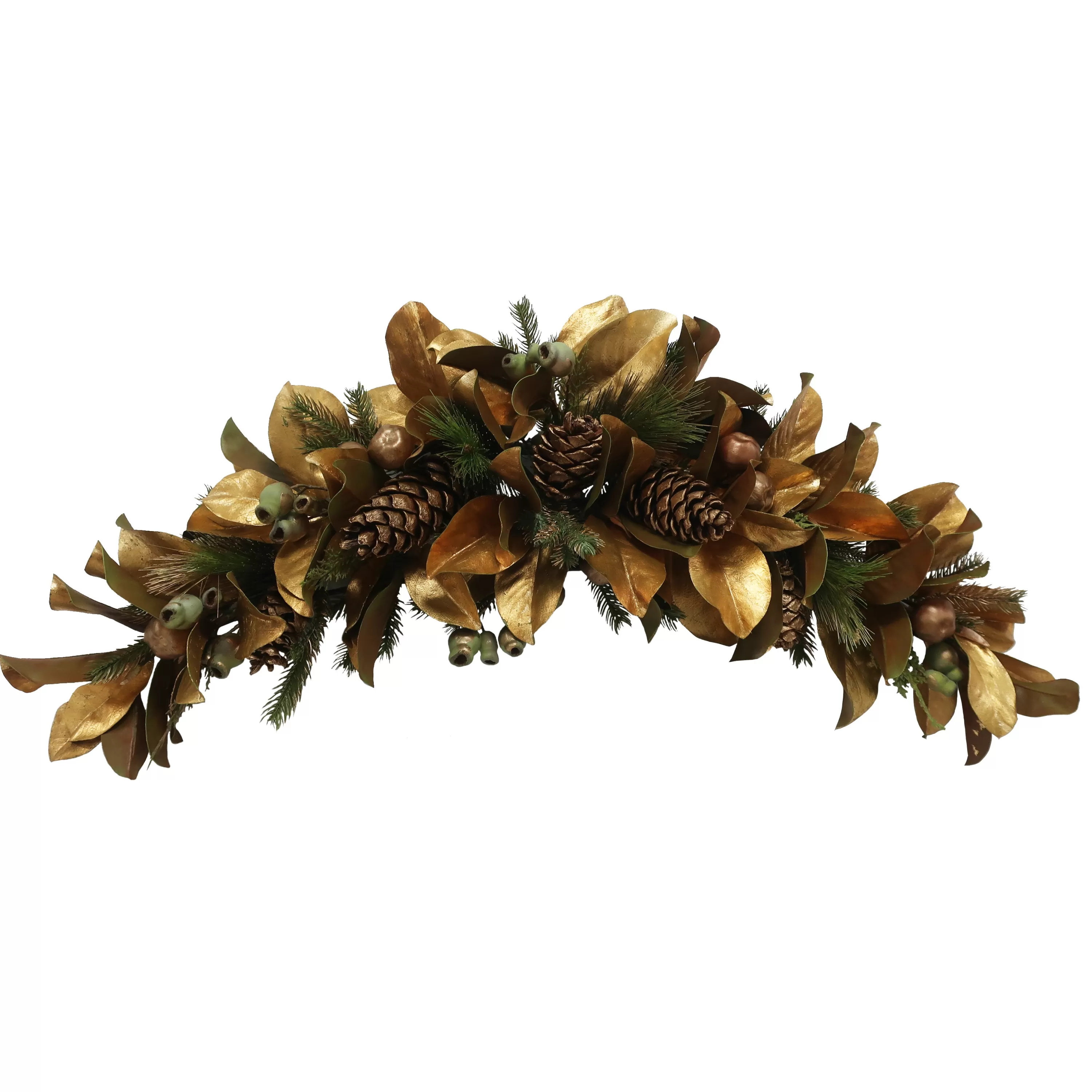 Store Magnolia Leaf Swag 45" Wreaths & Garlands | Wreaths & Garlands