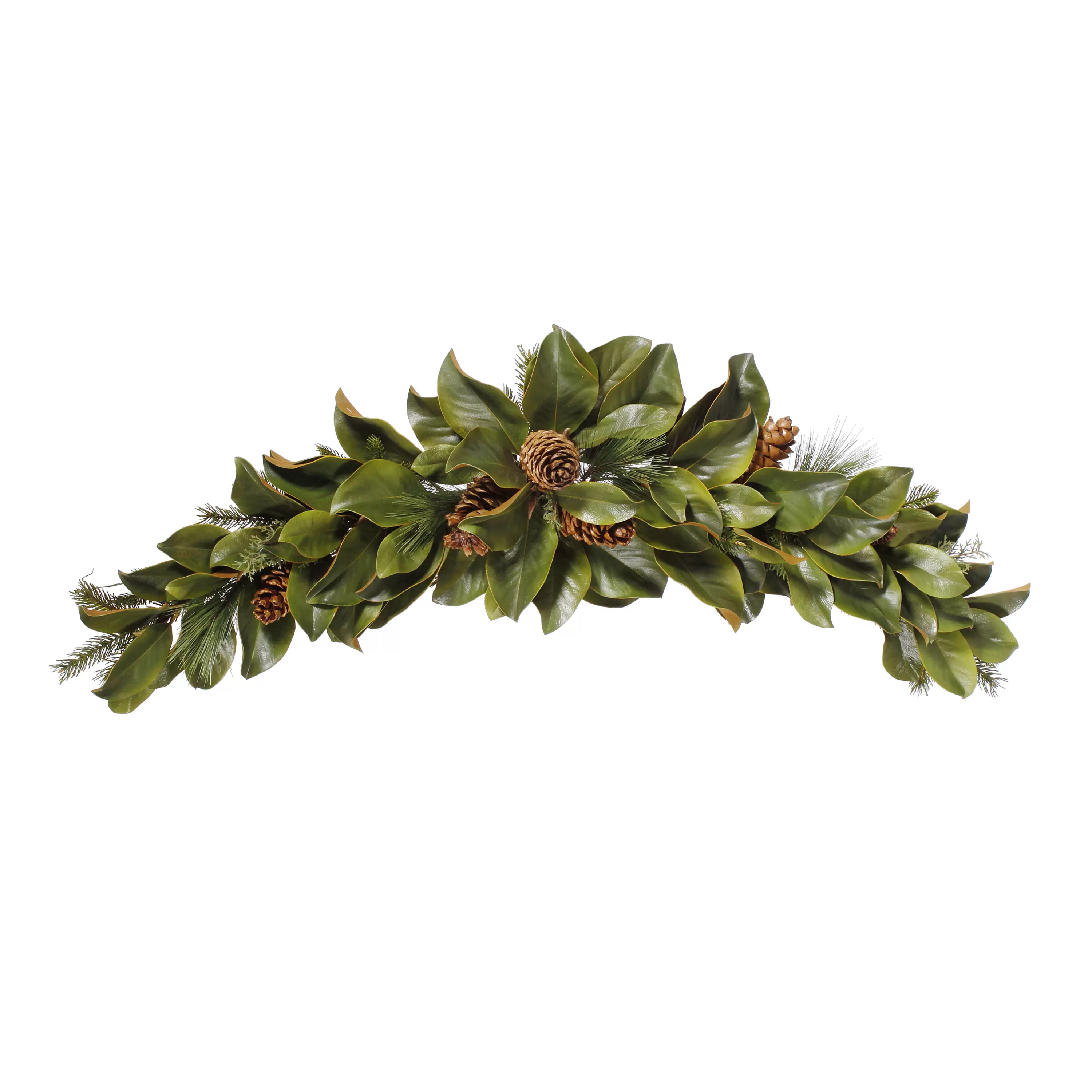 Best Magnolia Leaf Swag 48" Wreaths & Garlands | Wreaths & Garlands