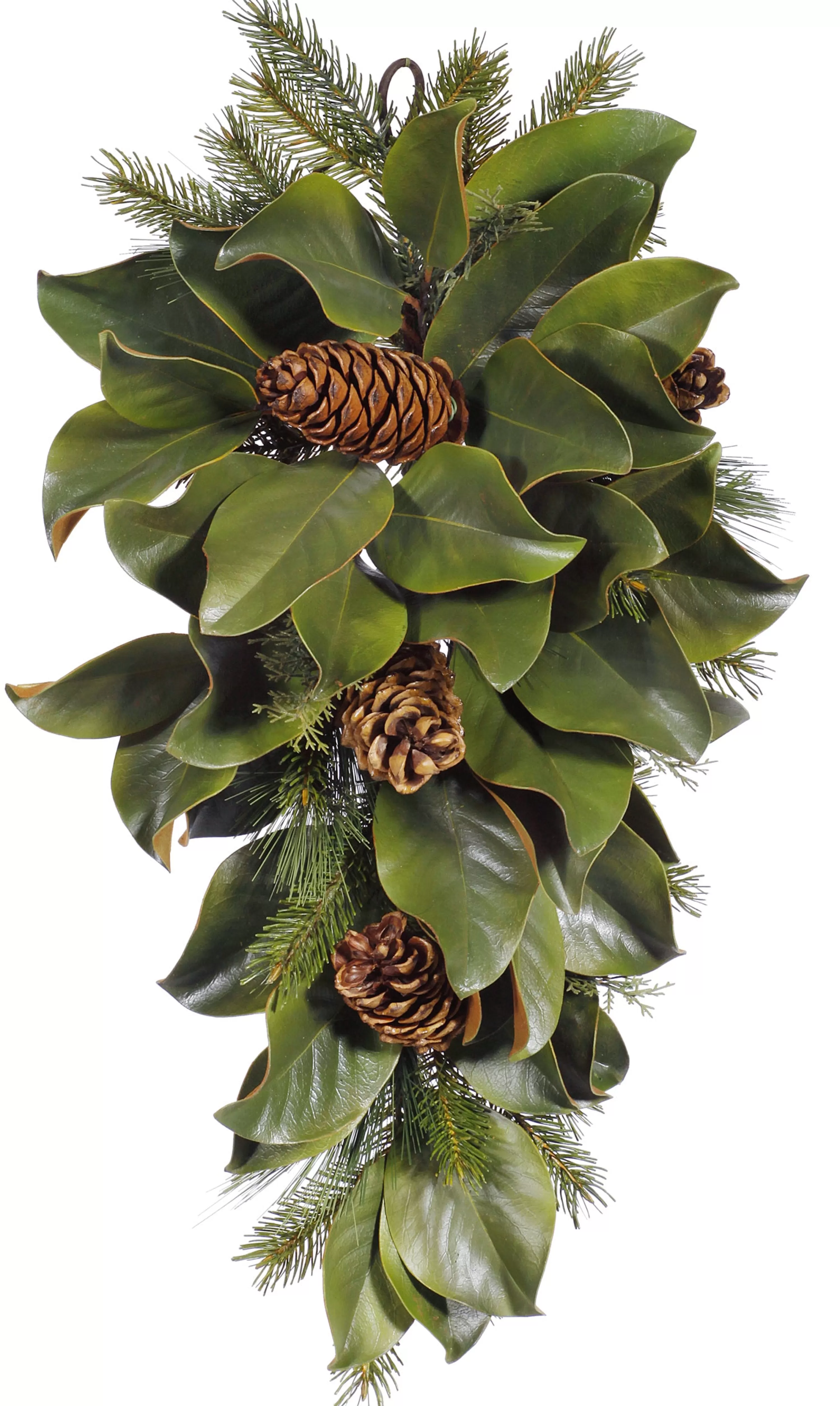 Best Sale Magnolia Leaf Teardrop 31" Our Favorite Holiday Decor