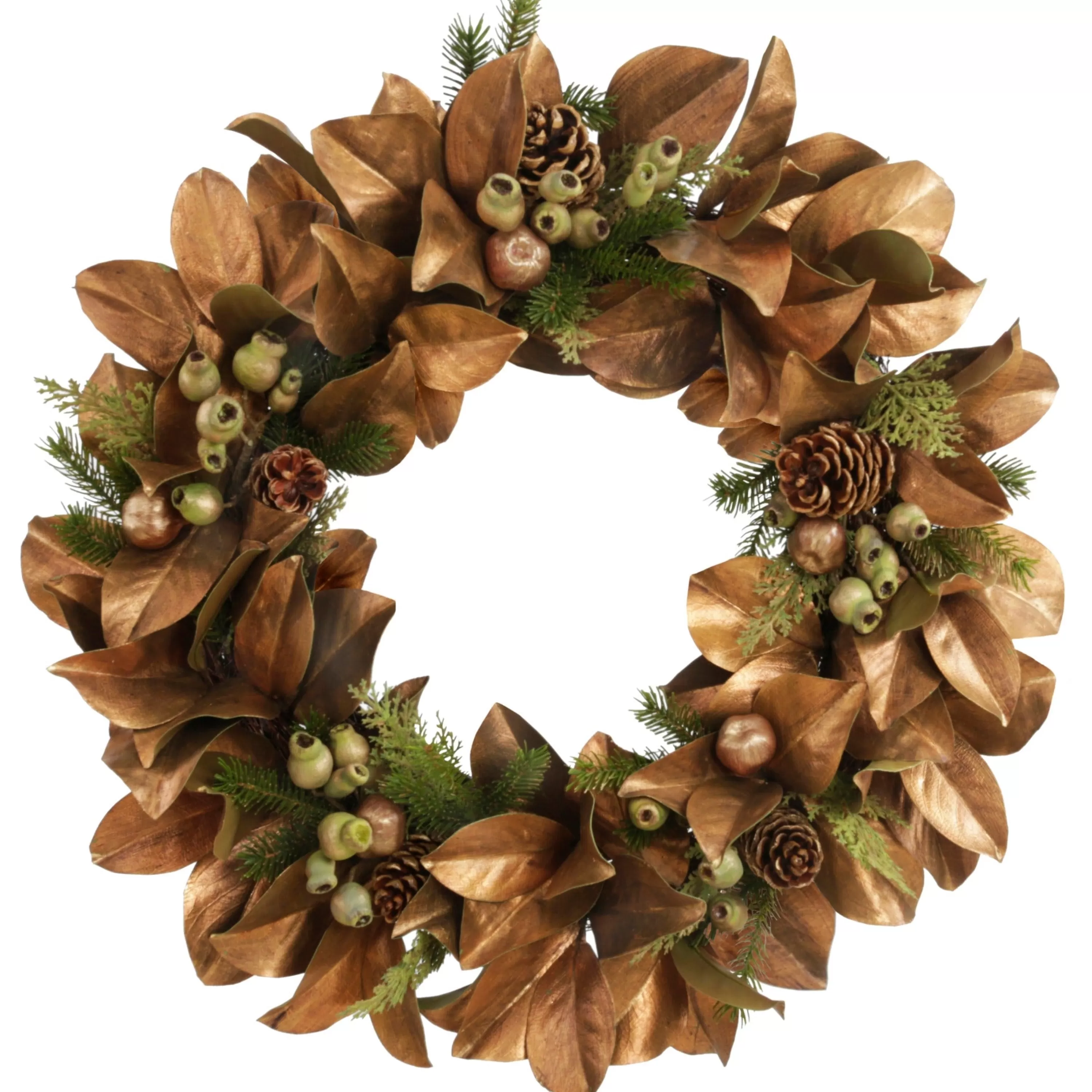 Outlet Magnolia Mix Leaf Wreath 30" Our Favorite Holiday Decor