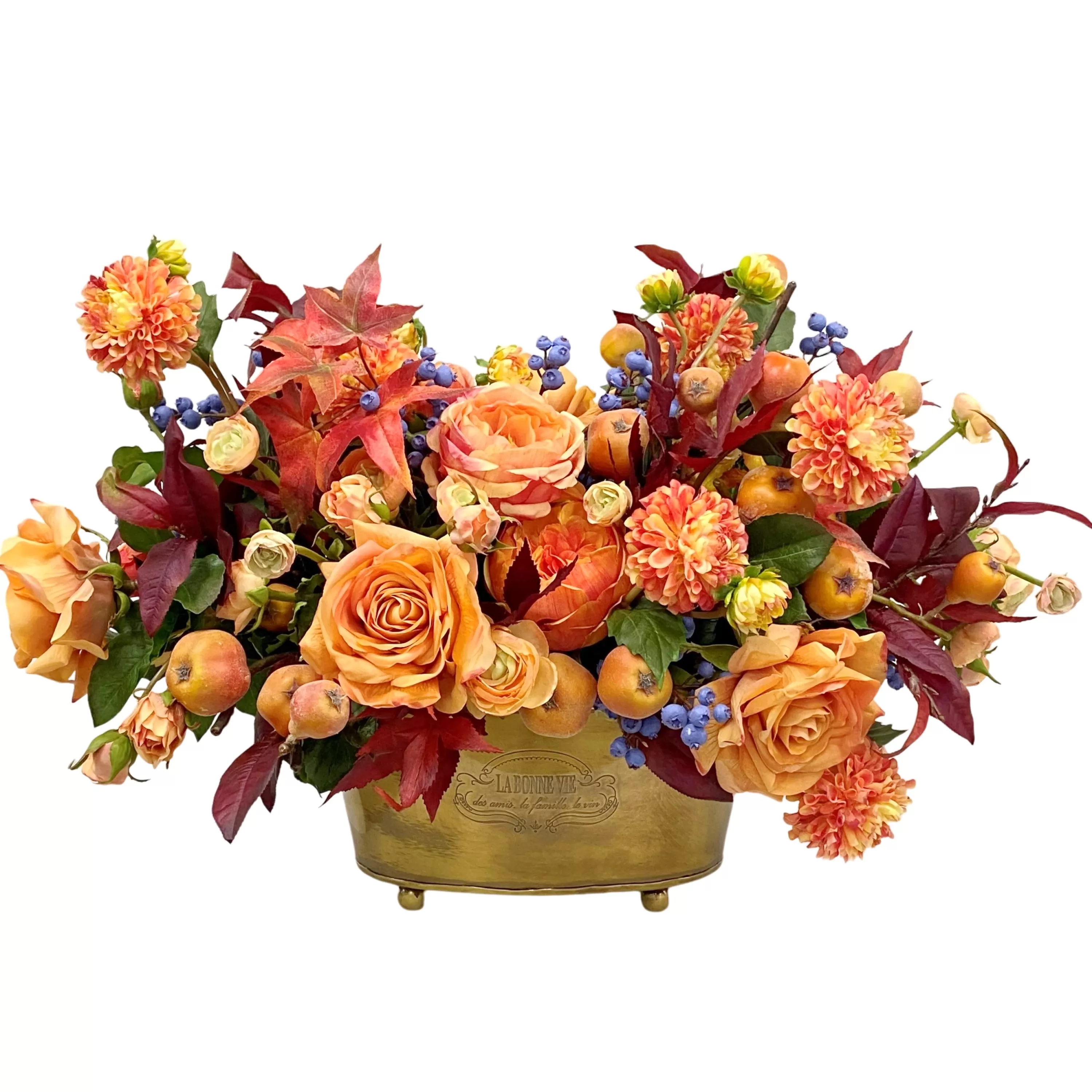 Discount Mix Floral in Oval Planter 24" Luxurious Fall Favorites | Our Favorite Holiday Decor