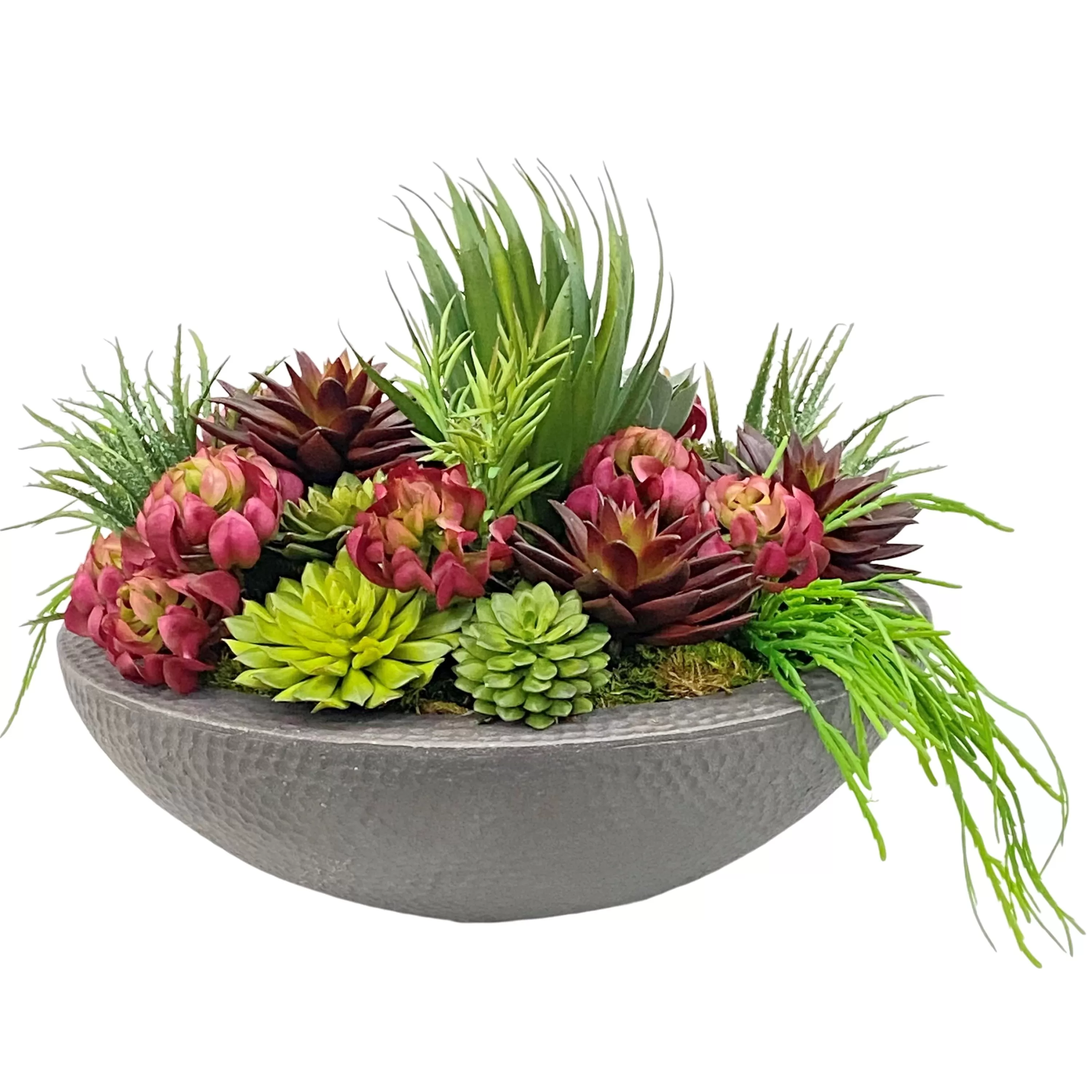 Best Sale Mix Succulents in Bowl 22" Succulent Arrangements