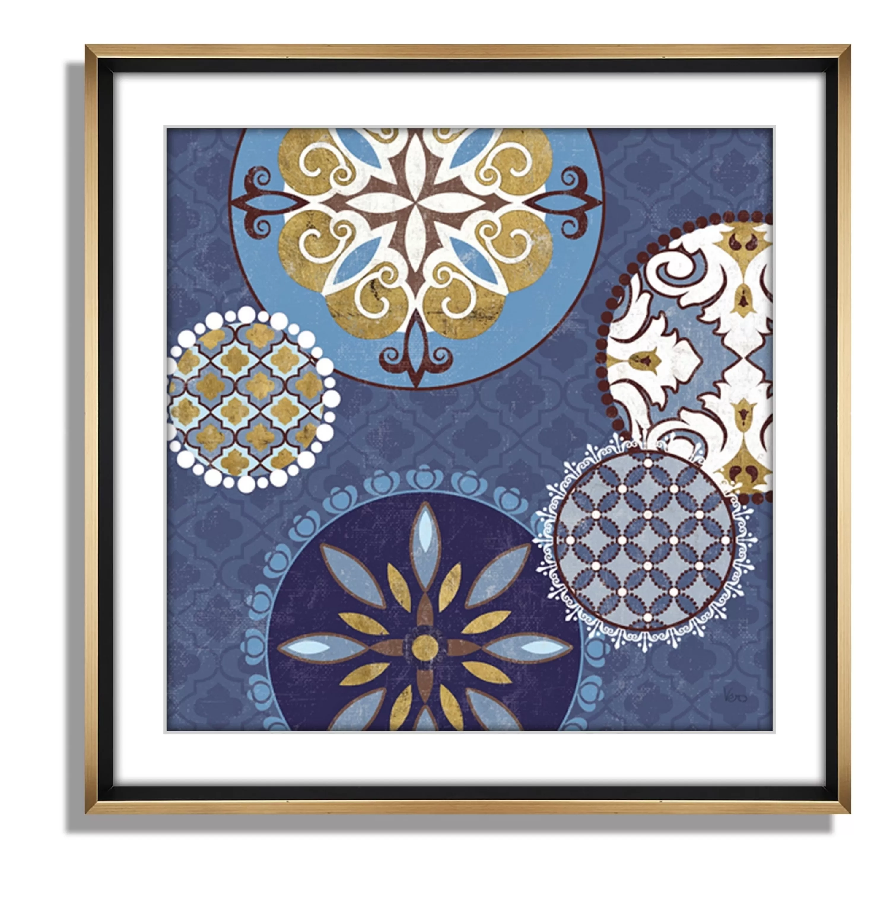 Shop MOSAIC MEDALLIONS 24" Wall Art | Urban