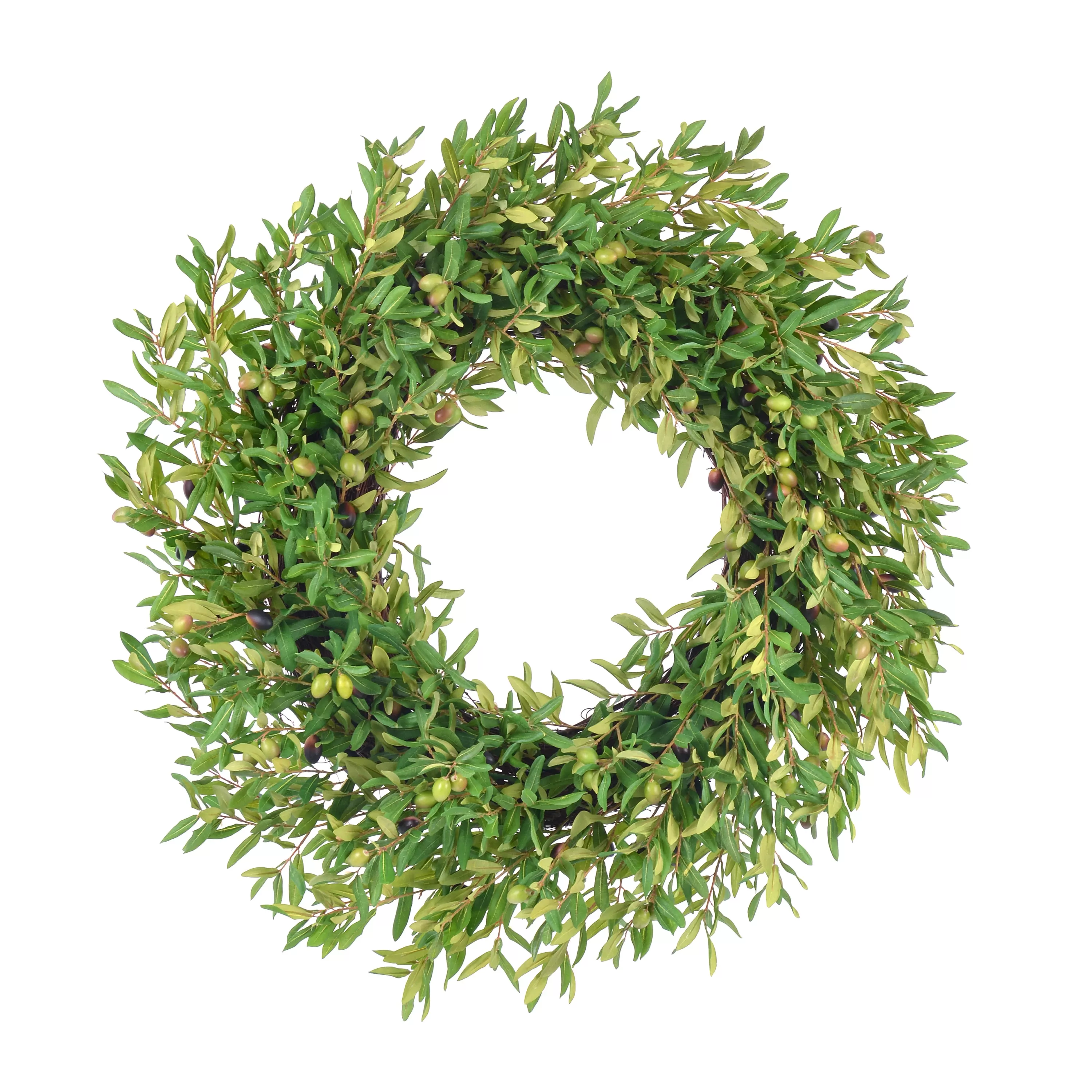 Clearance OLIVE LEAF WREATH 36" Wreaths & Garlands | Wreaths & Garlands