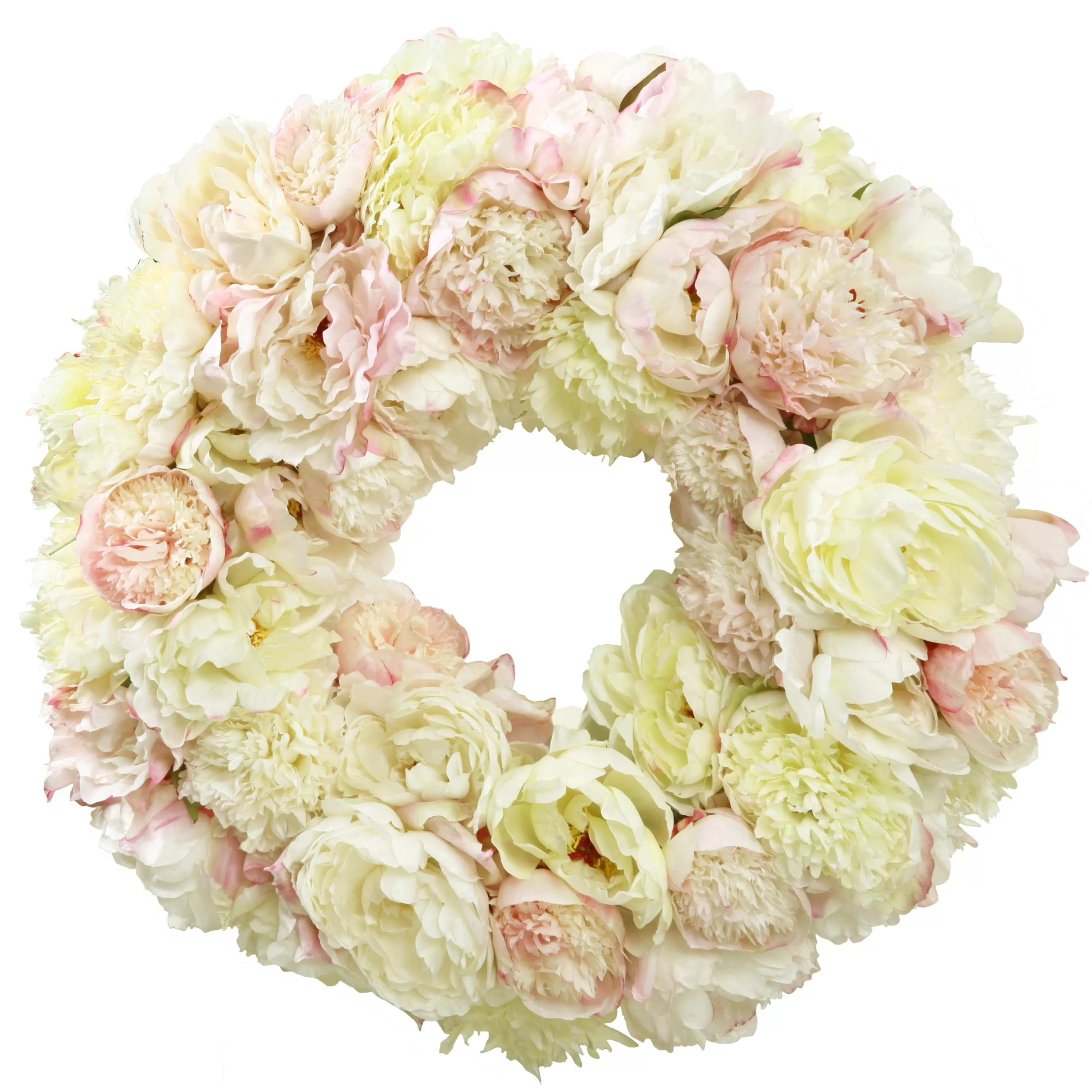 Store Peony Wreath 24" Wreaths & Garlands | Wreaths & Garlands