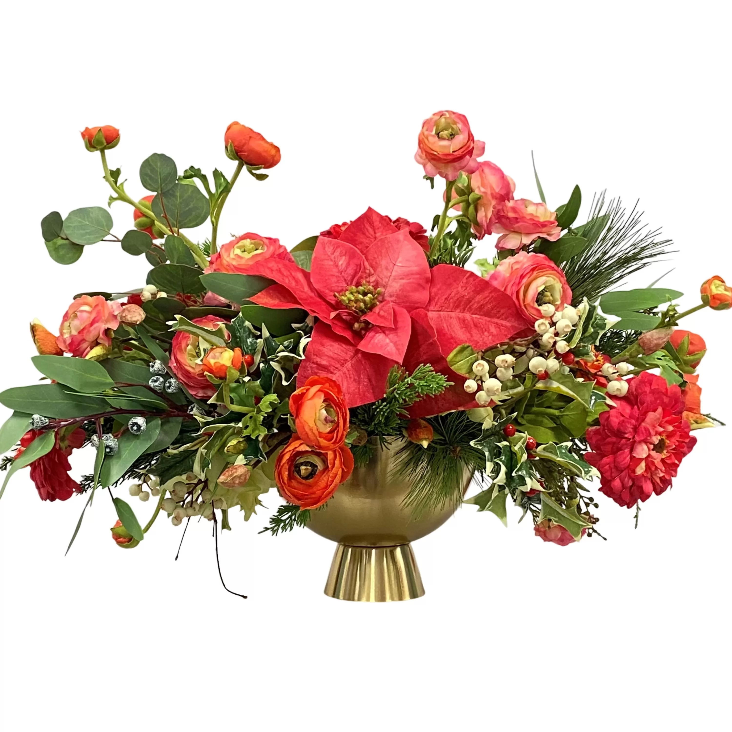 Best Poinsettia in Golden Pot 26" Our Favorite Holiday Decor