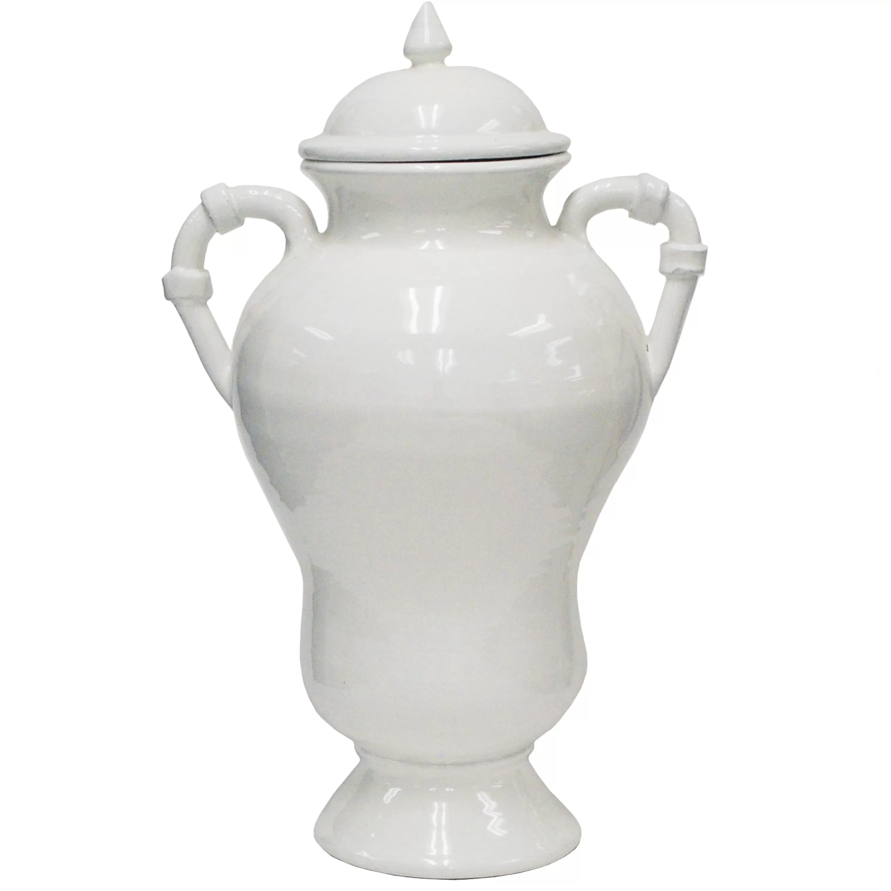 Outlet POTTER'S HANDLED URN 23" Decorative Vases | Manhattan