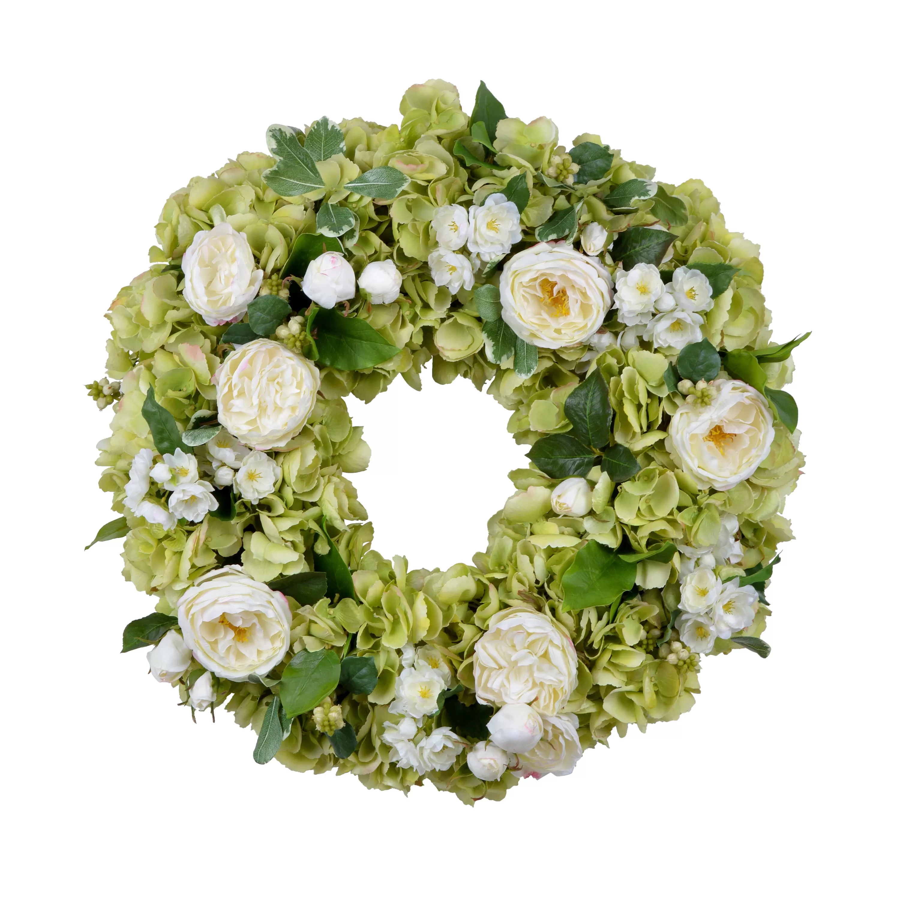 Fashion ROSE HYDRANGEA WREATH 24" Wreaths & Garlands | Wreaths & Garlands