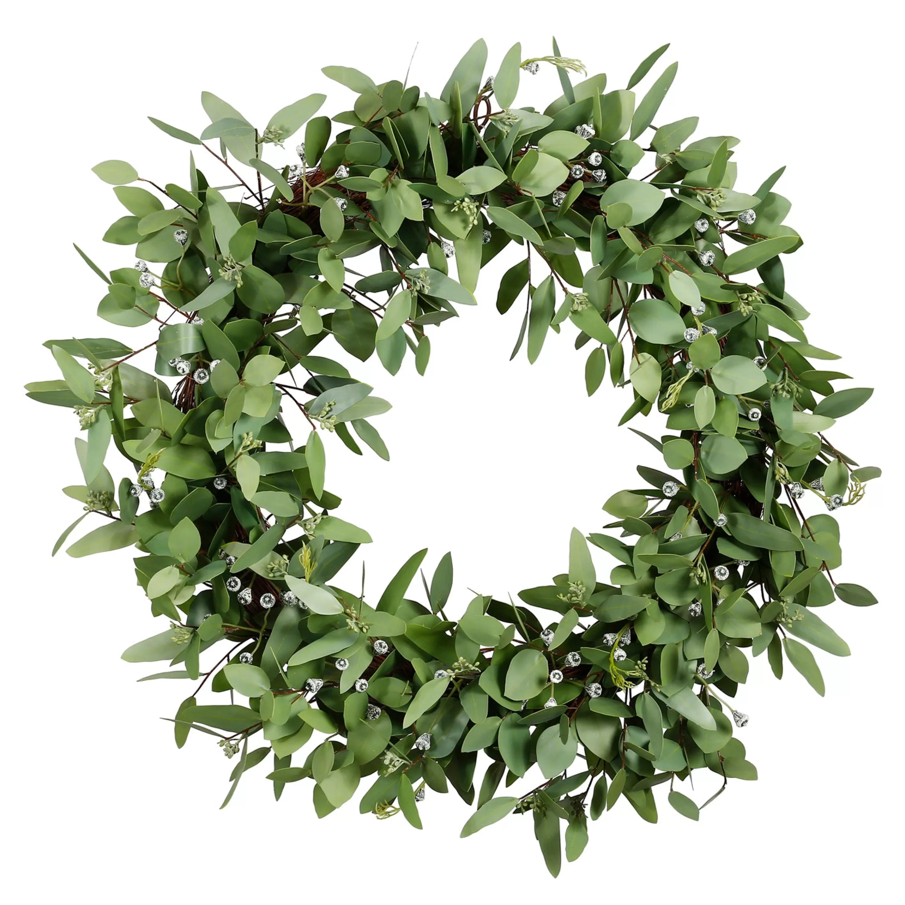 Cheap Seeded Eucalyptus Wreath 30" Wreaths & Garlands | Wreaths & Garlands