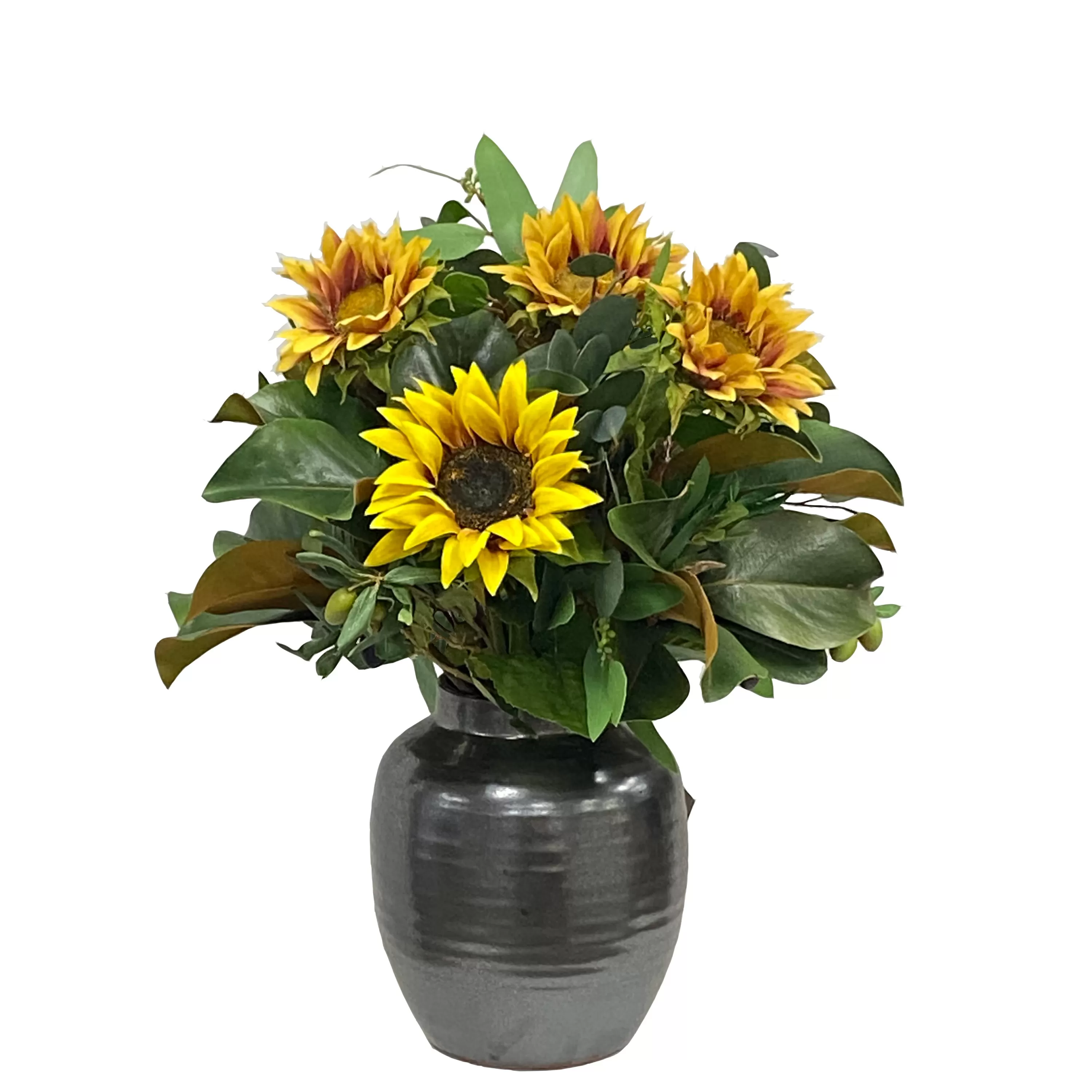 Best Sale Sunflower in Crete Pot 22" Urban