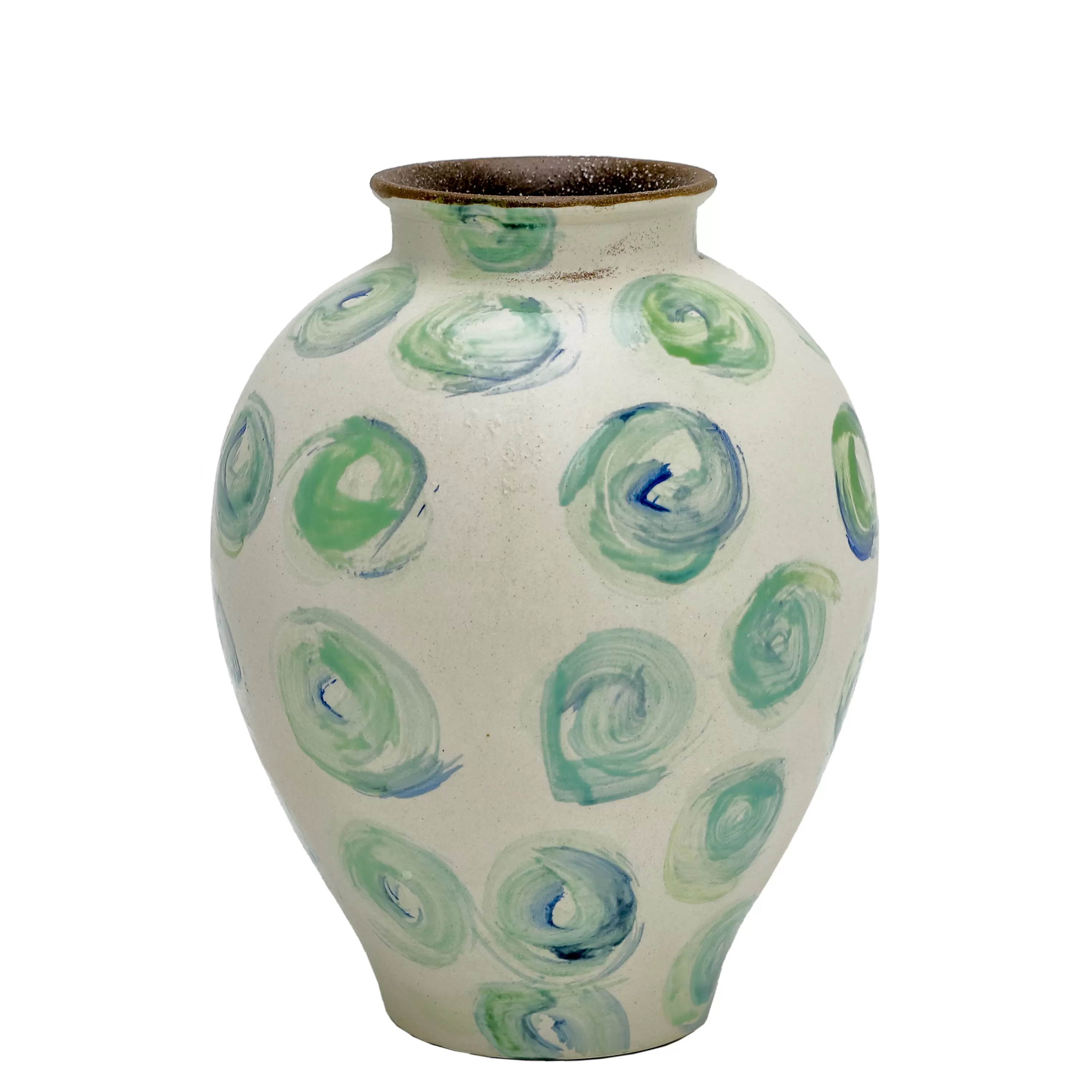 Clearance Swirl Vase 11.5" Painters Collection Vases | Decorative Vases