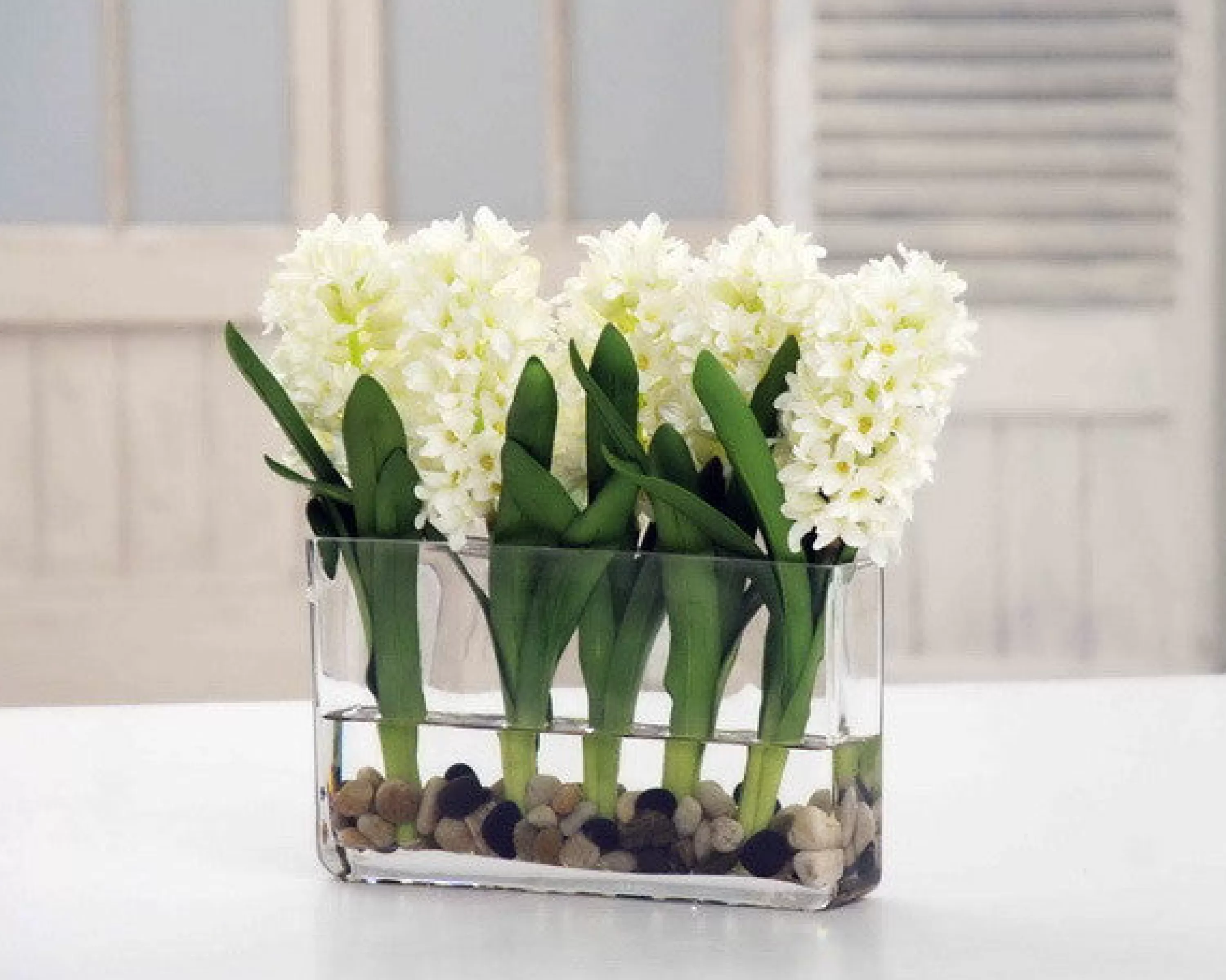 Cheap WHITE HYACINTH RECTANGLE (DP765-WH) Tabletop